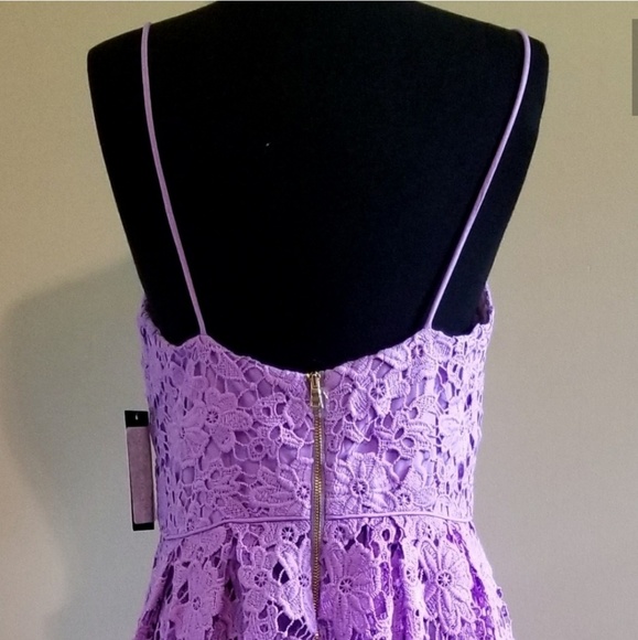 Donna Morgan Anthropologie Renata Purple Dress 169 - Picture 3 of 6